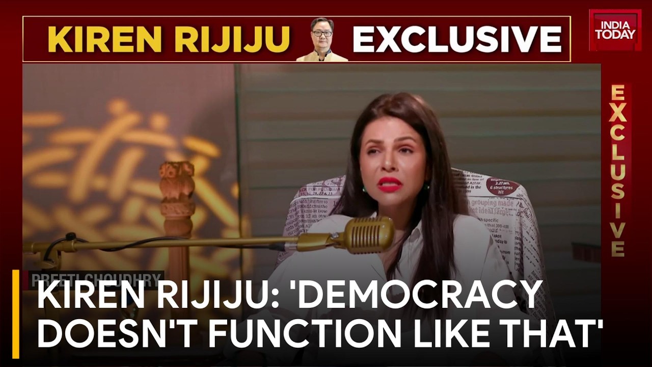 Kiren Rijiju: Opposition took a stand that 'they will not let parliament function'