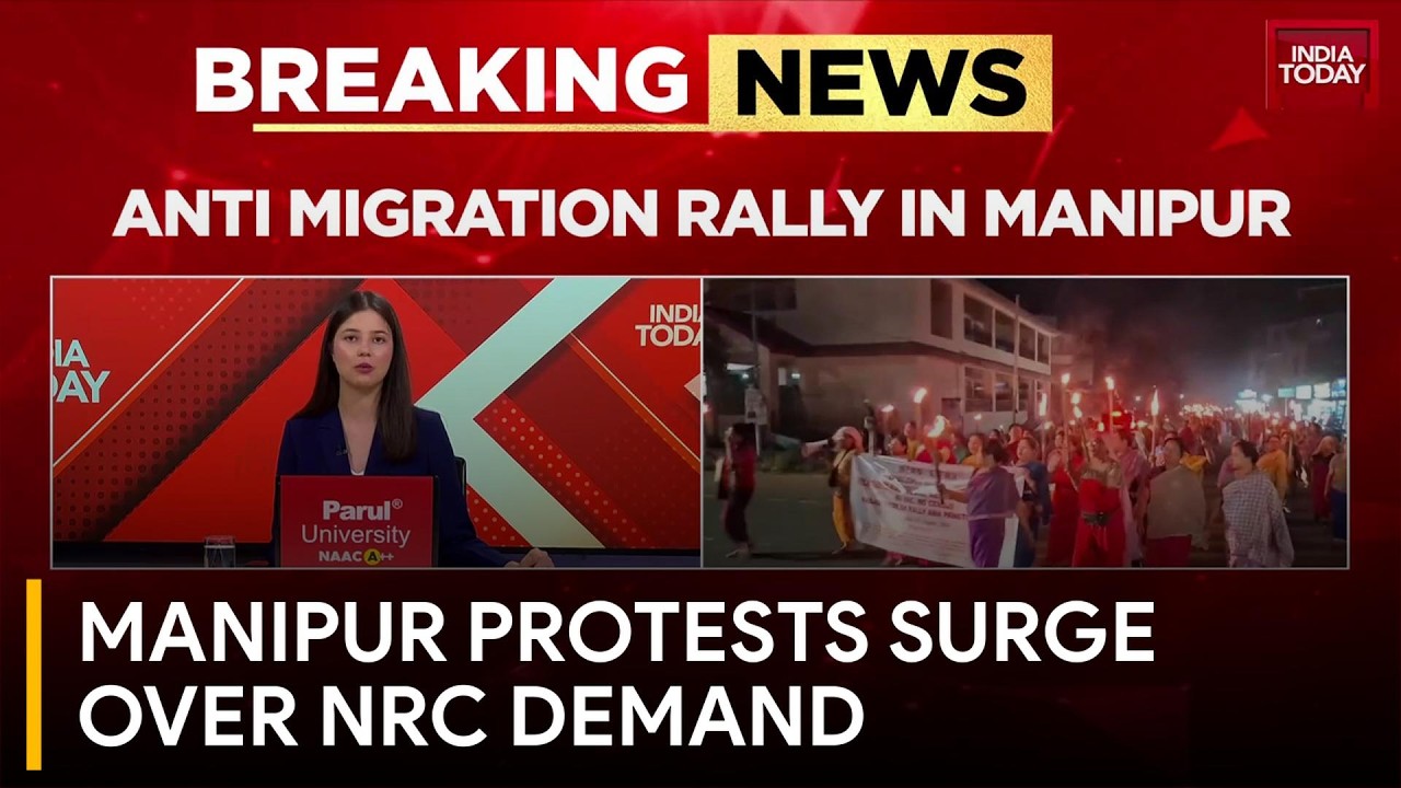 Manipur Protests Intensify Over NRC Demand Before Census 2027 As Meitei And Kuki Groups Divide