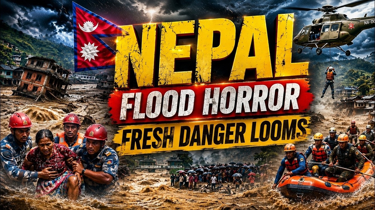 Nepal Floods Day 5: Tibetan Water Release Triggers Evacuations as Rescue Operations Resume