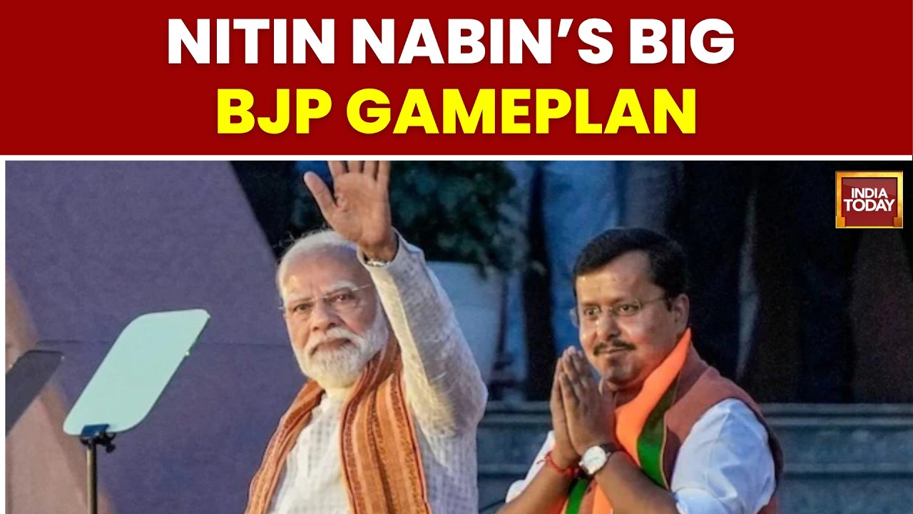Nitin Nabin Chairs First Meet Of New BJP Team To Strategy 2027 State Polls & Modi At 25 Event