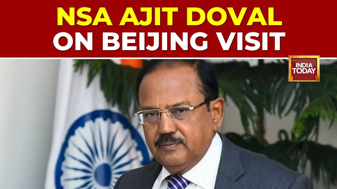 NSA Ajit Doval To Visit Beijing For Boundary Talks Ahead Of Xi Jinping's India Visit