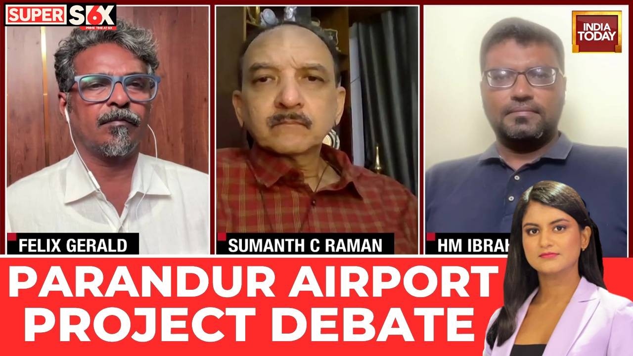 Debate: Felix Jerald, Sumanth C. Raman & Harish Mohammed Ibrahim Debate Parandur Airport Scrapping