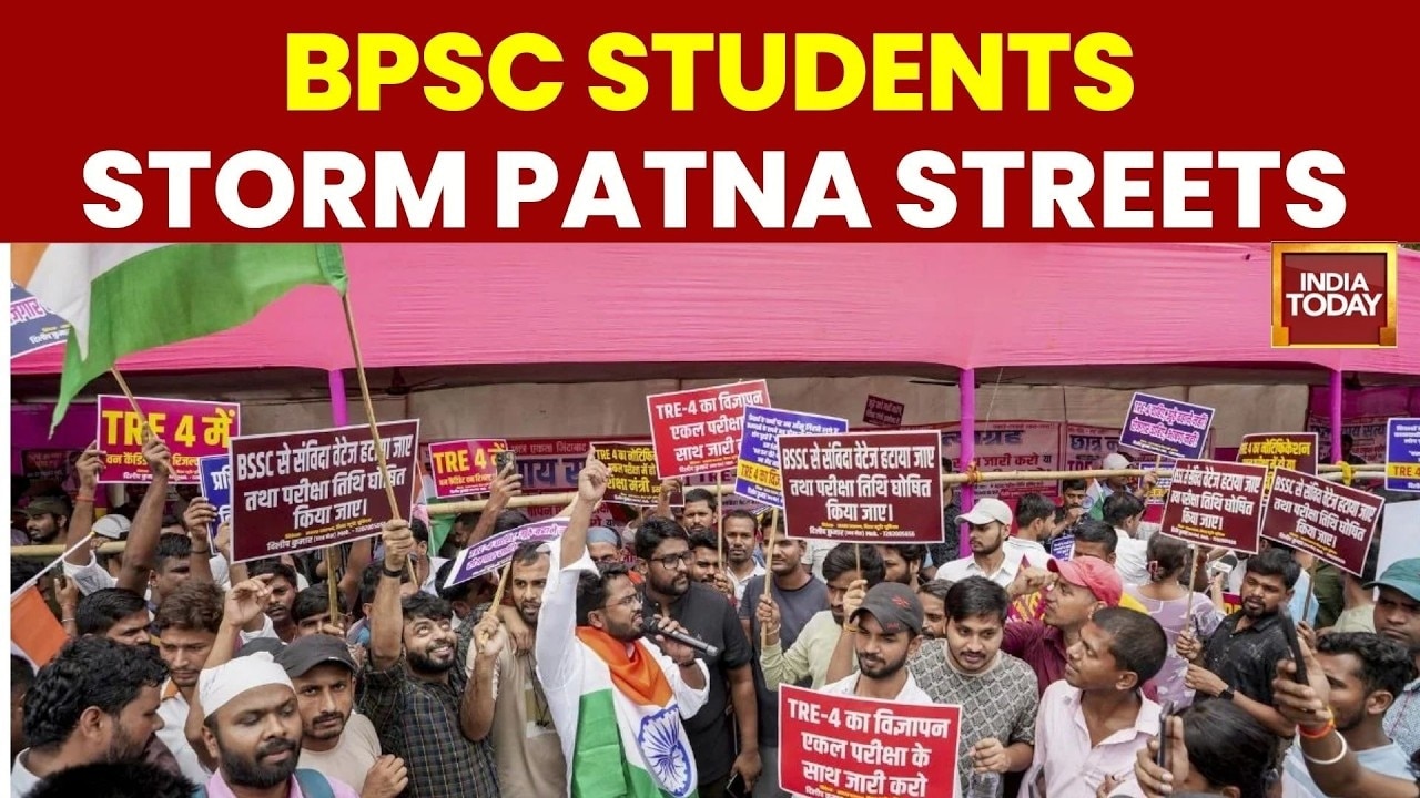 Patna Student Protests: Water Cannons Used As Aspirants Demand Cancellation Of 70th BPSC Exam