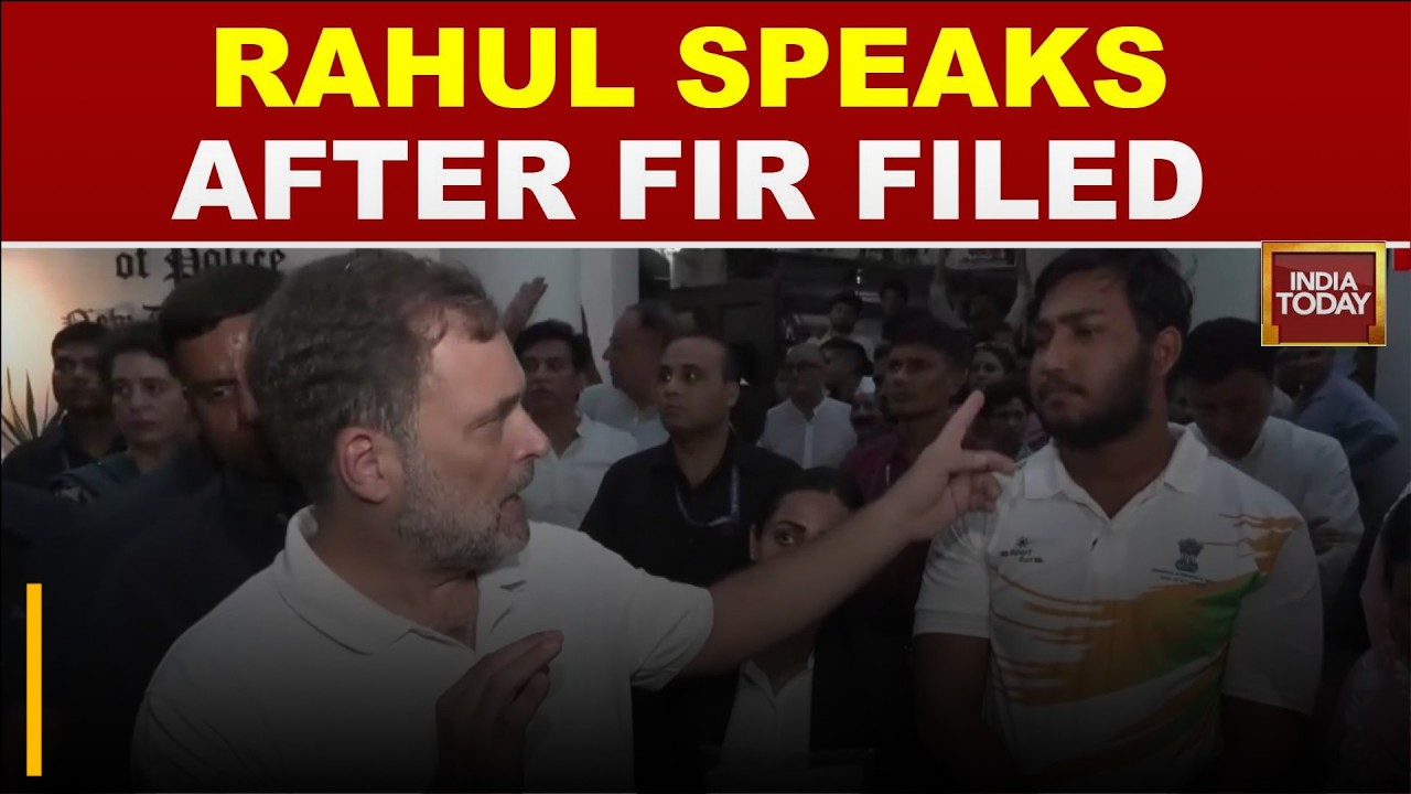 Rahul Gandhi Speaks After Cops File FIR On Pellet Gun Victim's Complaint Following His Protest