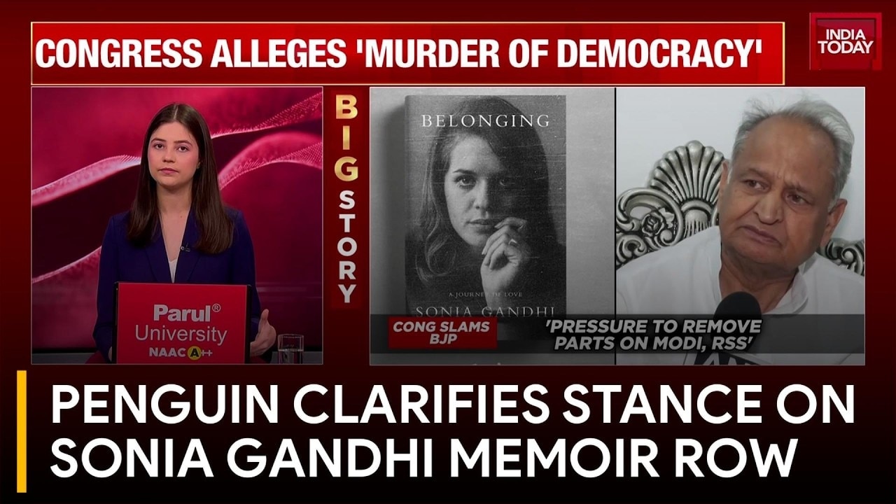 Penguin Clarifies On Sonia Gandhi Memoir Row; BJP Attacks Congress Over Fact-Check Claims