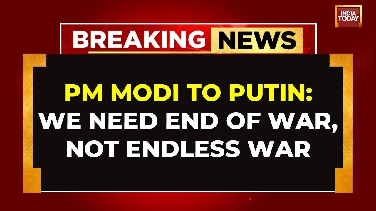 PM Modi Meets Putin At SCO Summit, Calls For End To Russia-Ukraine War