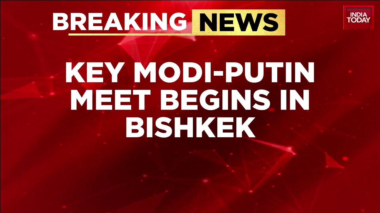 PM Modi Meets Vladimir Putin In Bishkek; Focus On Trade, Defence, Energy &amp; Security At SCO Summit