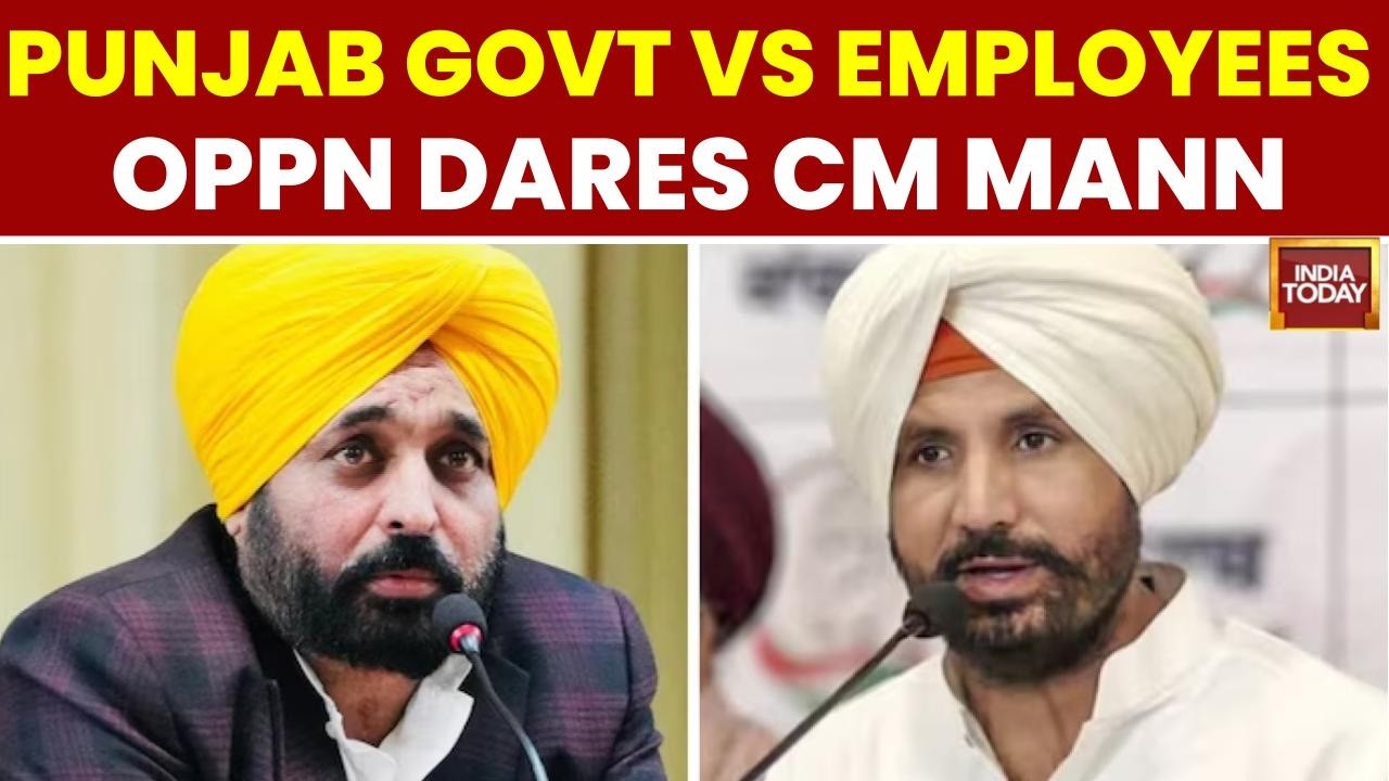 Punjab Political Tussle Escalates Over Action Against Striking Staff Ahead Of 2027 Polls
