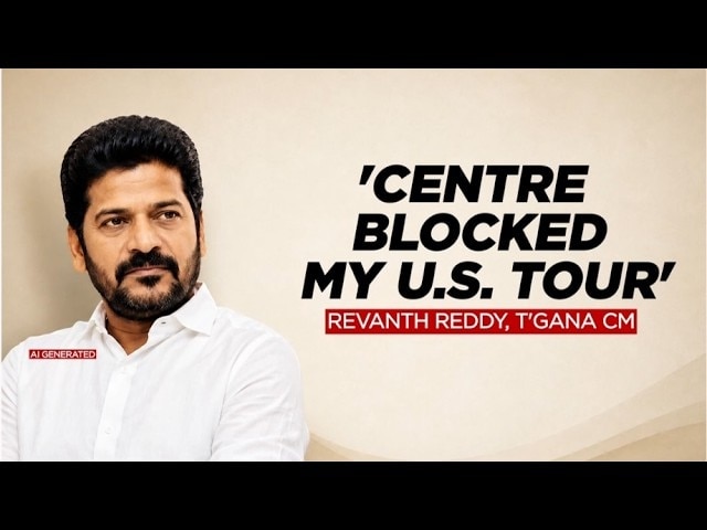 Centre Denies Revanth Reddy US Tour Clearance; Telangana CM & BJP Trade Charges Over Travel Row