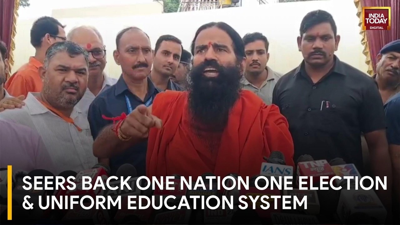 Seers Back One Nation One Election, Demand Uniform Education, Explain True Spirit Of Vande Mataram