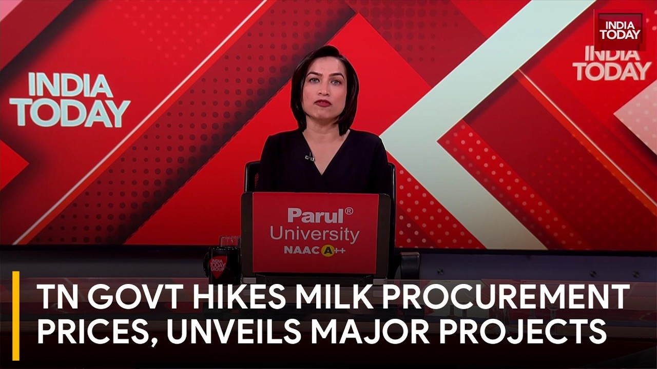 TN Government Hikes Milk Procurement Prices; Announces Infrastructure Projects