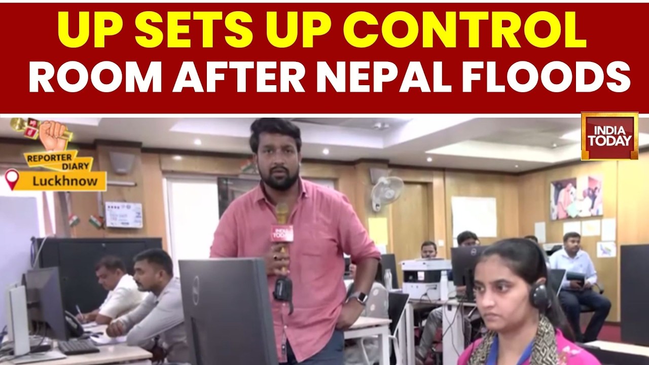 UP Sets Up Control Room Post Nepal Floods, Issues Helpline 1070 & Mobilises SDRF Teams