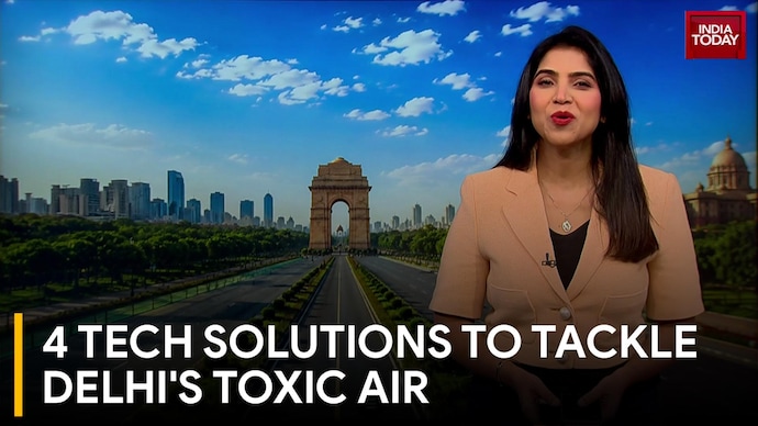 Delhi Air Crisis: Filter Cubes, Vehicle Purifiers & Wind Panels Tested 4 Tech Solutions To Tackle Delhis Toxic Air
