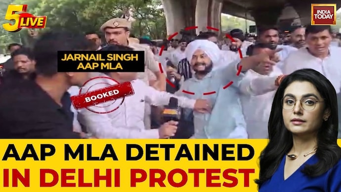 AAP Leaders Detained Over Delhi Slap Row