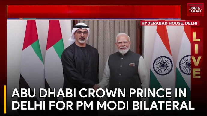 Abu Dhabi Crown Prince In Delhi For Talks With PM Modi, Focus On Energy, Trade And AI Abu Dhabi Crown Prince In Delhi For PM Modi Bilateral