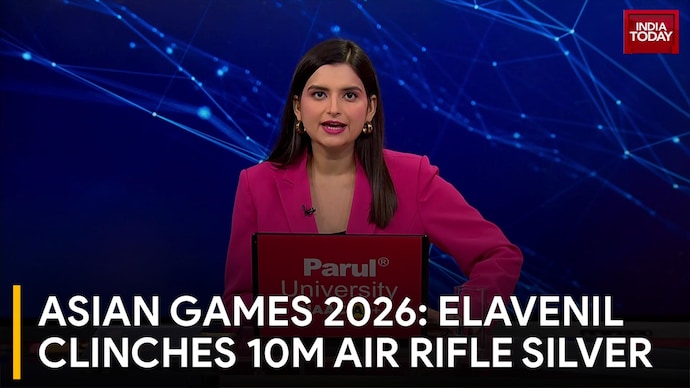 Asian Games 2026: Elavenil Valarivan Clinches Silver In Women's 10m Air Rifle Event Asian Games 2026: Elavenil Clinches 10m Air Rifle Silver