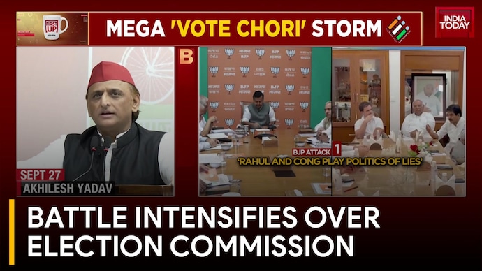 BJP Attacks Congress Over Poll Body, Opposition Questions Election Commission Battle Intensifies Over Election Commission