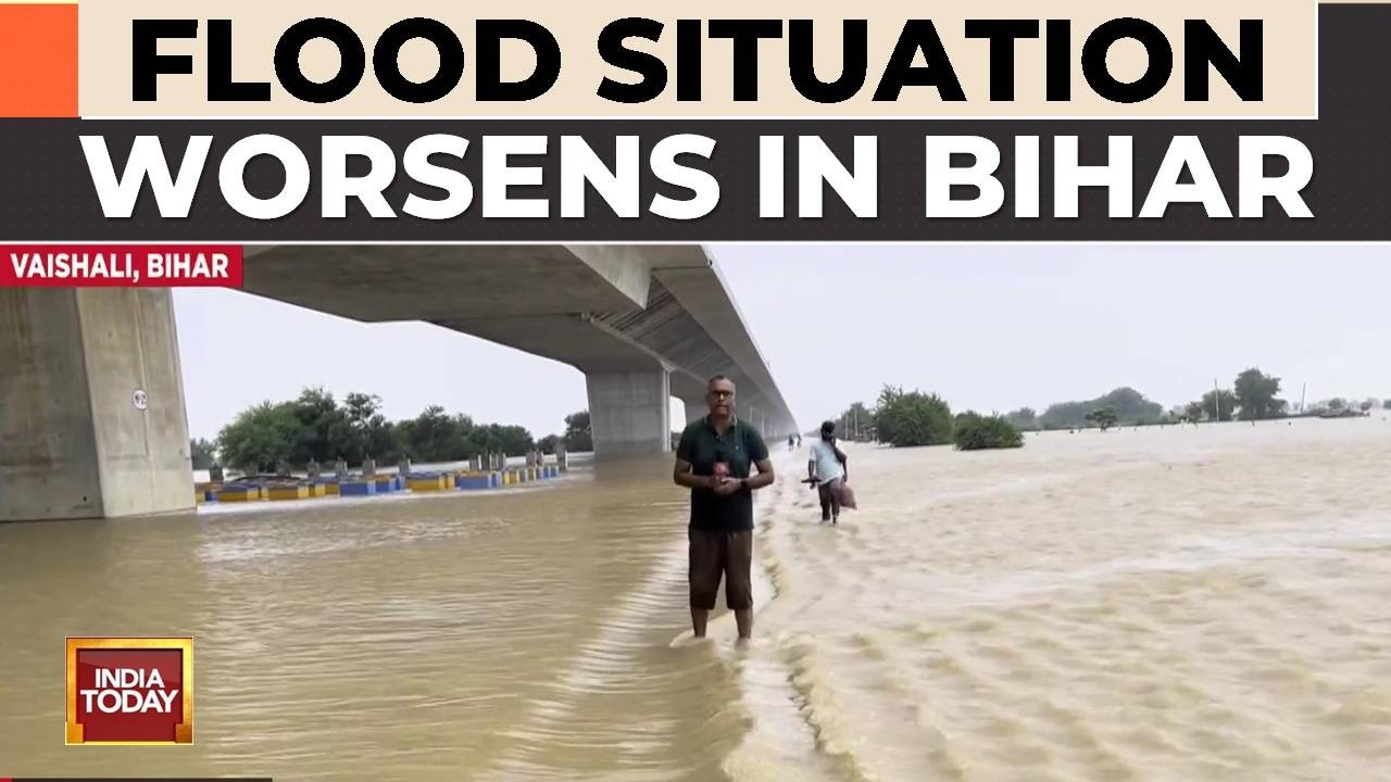 Bihar Flood Crisis Deepens: Ganga Water Submerges Raghopur Villages, Opposition Slams Govt