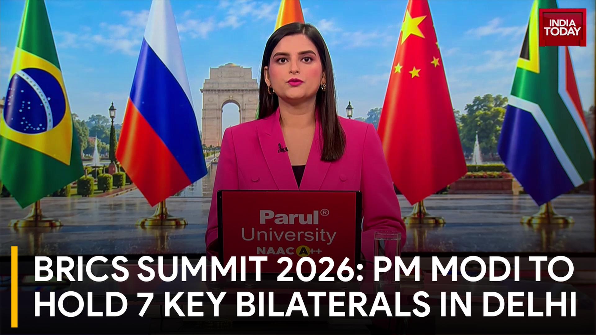 BRICS Summit 2026: PM Modi's 7 Bilaterals, Delhi Declaration & Chair Handover