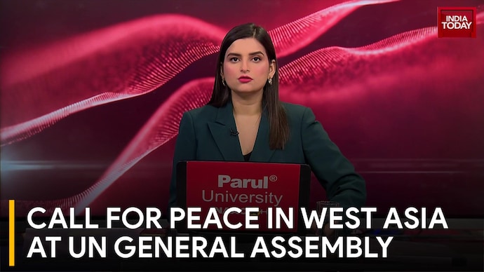 West Asia War, Two-State Solution Call, Ukraine Conflict at UN General Assembly Call for Peace in West Asia at UN General Assembly
