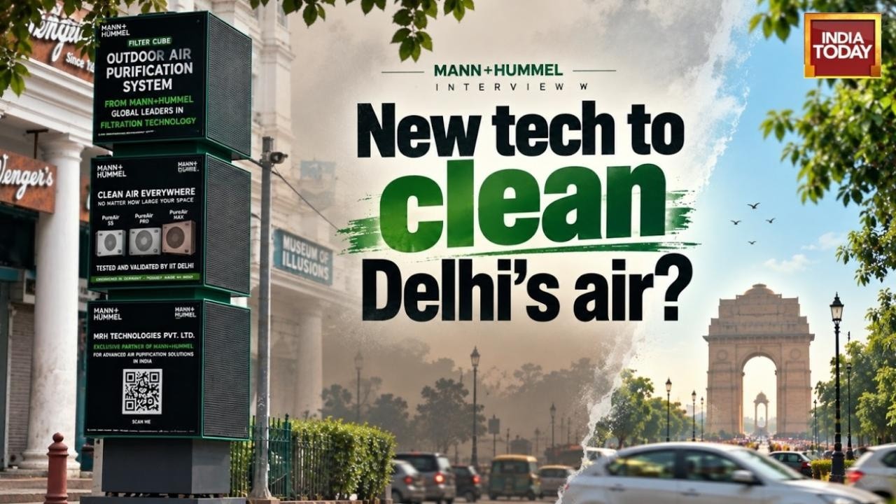 Delhi Air Crisis, German Filter Cubes and Tech Innovations to Tackle Smog Can German Filter Cubes Clean Delhis Smog?