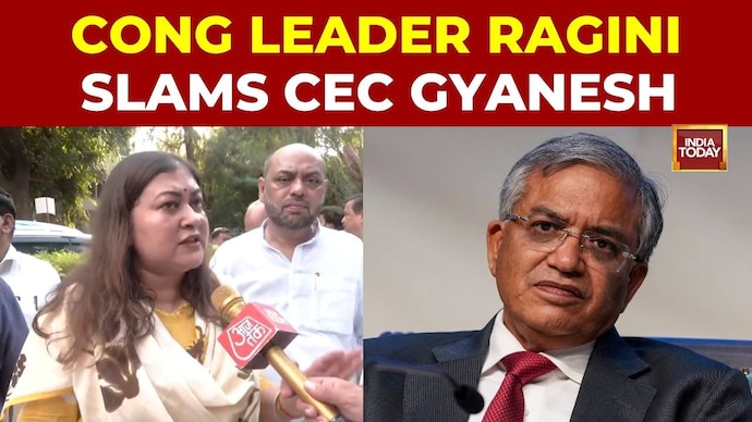 Congress Protests Across Delhi Seeking CEC Resignation, Alleges Election Rigging Congress Protests Seeking CEC Gyanesh Kumar Resignation
