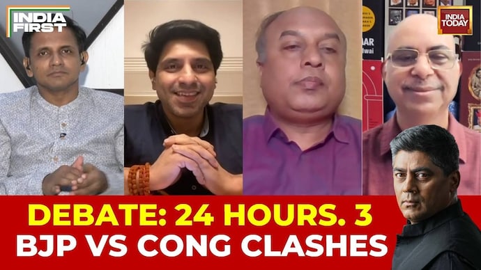 India First: Tuhin Sinha, Brijesh Kalappa, Shehzad Poonawalla on Vande Mataram Row Congress Today Has Emerged as Modern-Day Muslim League: Tuhin Sinha
