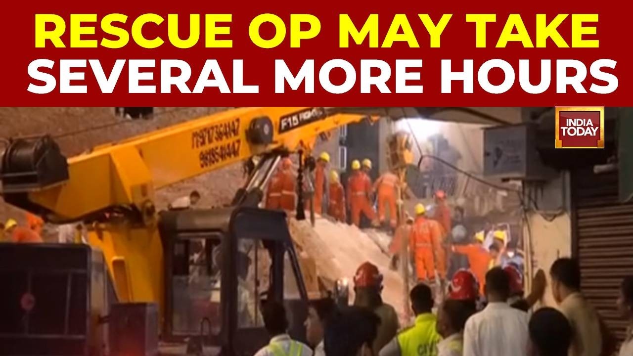 Delhi Collapse: Rescue Operations Underway After 5-Storey Roof Falls