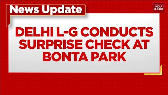 Delhi LG Inspects Vasant Park After Kalkaji Horror, Orders Removal of Dark Spots Delhi LG Inspects Vasant Park After Kalkaji Horror