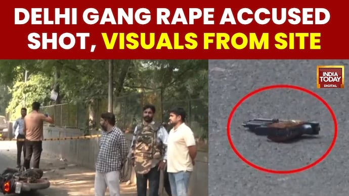 Delhi Minor Rape Case: Main Accused Injured in Encounter, Two on the Run Delhi Minor Rape: Accused Injured in Police Encounter