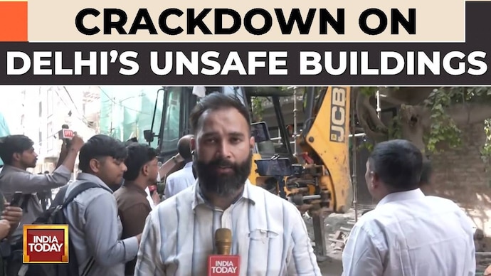 Delhi PG Collapse: 5 Arrested, MCD Demolitions Underway