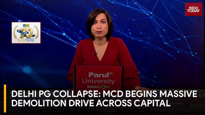 Delhi PG Collapse: MCD Begins Massive Demolition Drive Across Capital