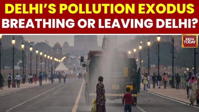 Delhi Air Quality Crisis: Pollution Refugees Relocate As Severe AQI Triggers Health Woes Delhi Pollution Crisis Forces Families To Relocate