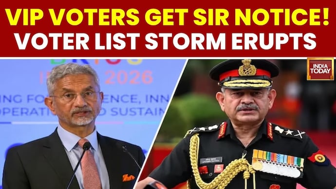 Delhi SIR Row: Notices Issued to VIPs, EC Clarifies Process Amid Political Spat Delhi SIR Row: EC Notices Issued to VIPs