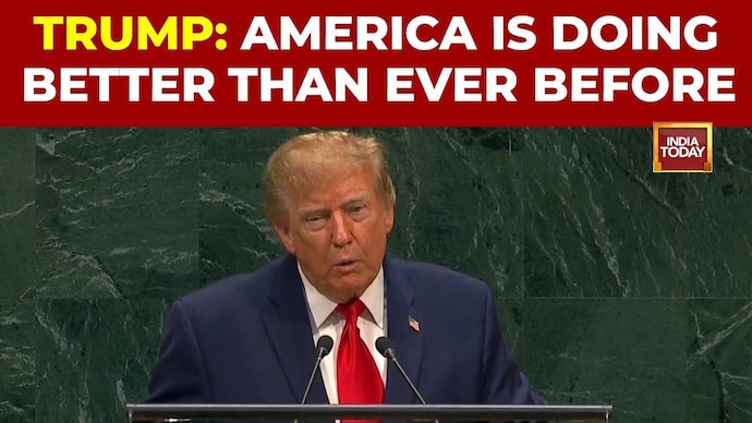 Donald Trump: 'While Others Have Spoken of Peace, I Have Made Peace' Donald Trump: America Is Stronger Today Than Ever Before