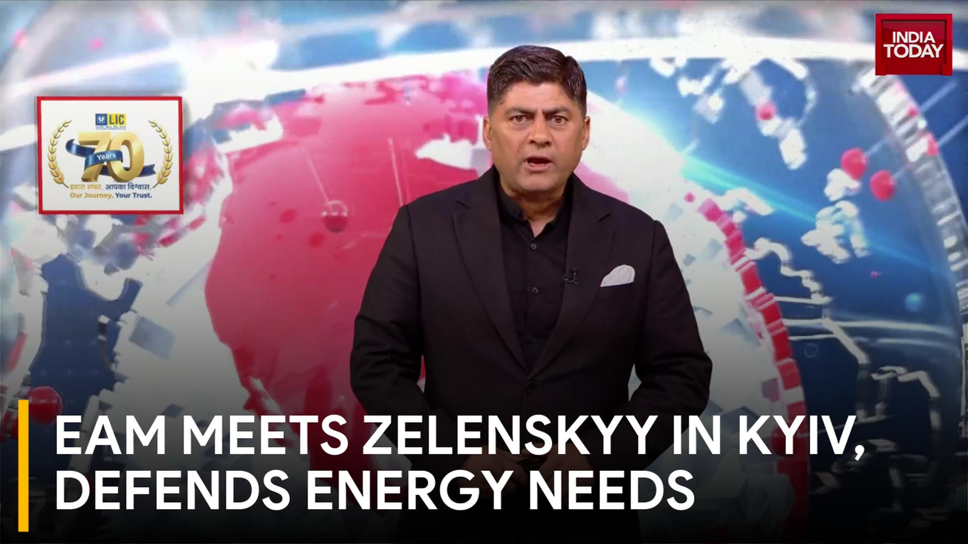 EAM Visits Kyiv, Defends Energy Needs and Advocates Dialogue to End Russia-Ukraine War