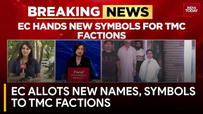 EC Allots New Names, Symbols to TMC Factions Ahead of Bengal By-Polls EC Allots New Names, Symbols to TMC Factions