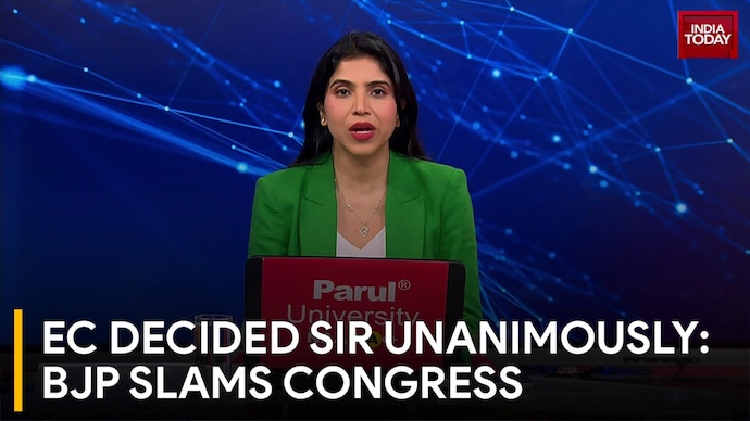 Election Commission Decided SIR Matters Unanimously; BJP Slams Congress Over 'Manufactured Lie' EC Decided SIR Unanimously: BJP Slams Congress