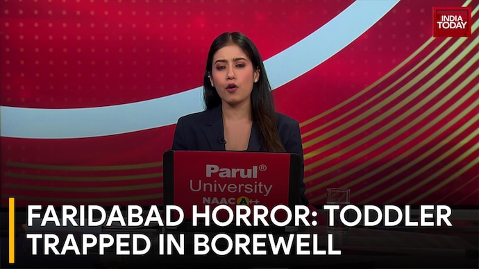 Faridabad Borewell Horror: 3-Year-Old Trapped, Rescue Underway, Sirens At Site Faridabad Horror: Toddler Trapped In Borewell