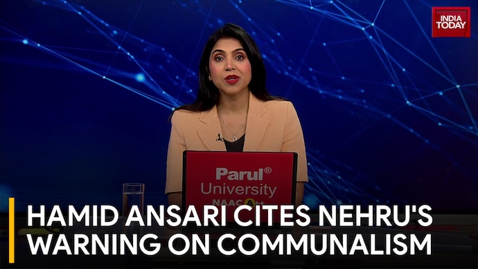 Row Over Hamid Ansari Invoking Jawaharlal Nehru's Warning on Right-Wing Communalism Hamid Ansari Cites Nehrus Warning on Communalism
