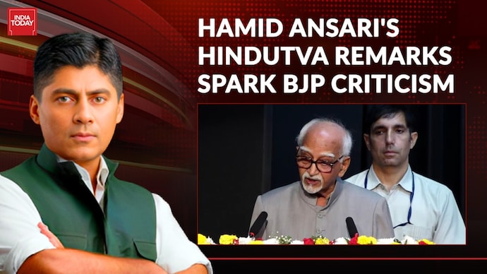 Greater threat: Hamid Ansari quotes Nehru on Hindu right-wing, draws bjp's criticism India First