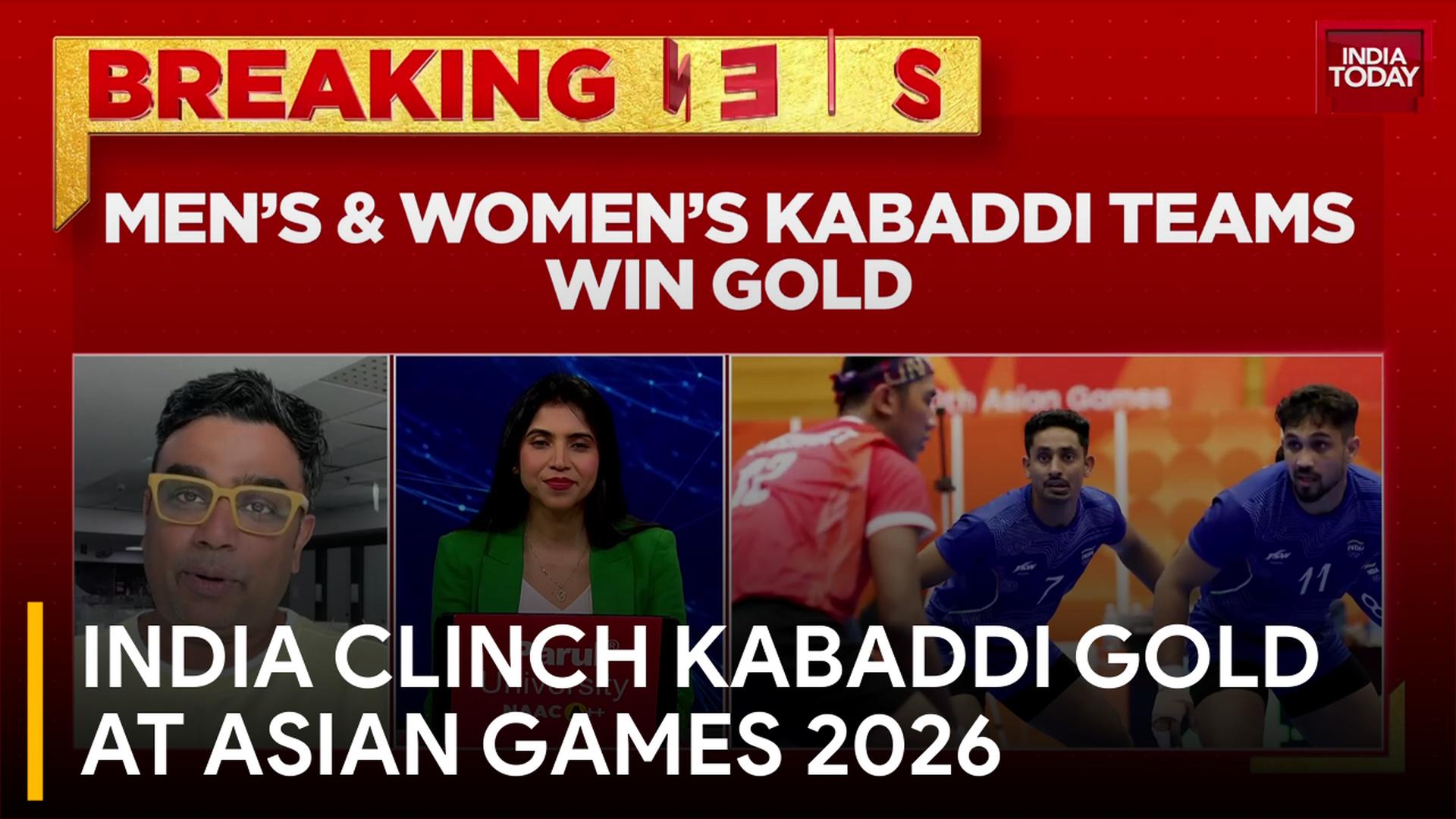 India Clinch Kabaddi Gold At Asian Games 2026 India Clinch Kabaddi Gold At Asian Games 2026