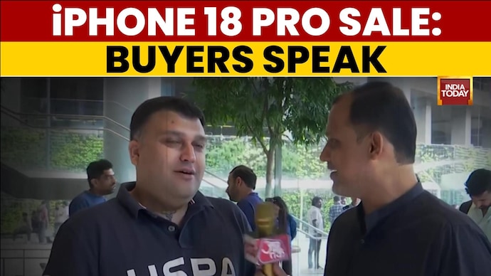 iPhone 18 Pro, Pro Max Sale Begins In India: Long Queues, Burgundy Craze & Buyers On High Prices iPhone 18 Pro Launch: Long Queues at Mumbai BKC Store