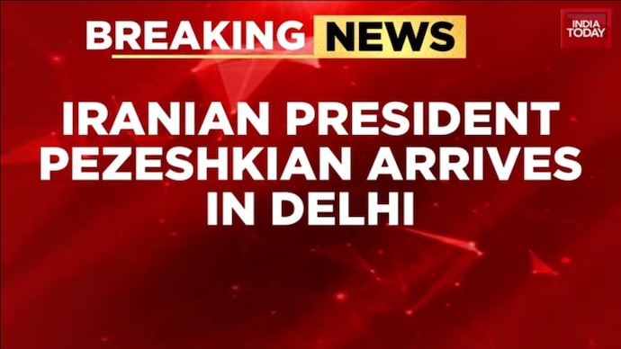 Iranian President In Delhi, BRICS Summit 2026, Bilateral Talks Focus On West Asia Crisis Iranian President Lands In Delhi For BRICS Summit