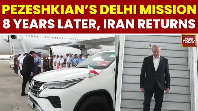 Iran President In Delhi: Key Bilateral Talks With PM Modi Today