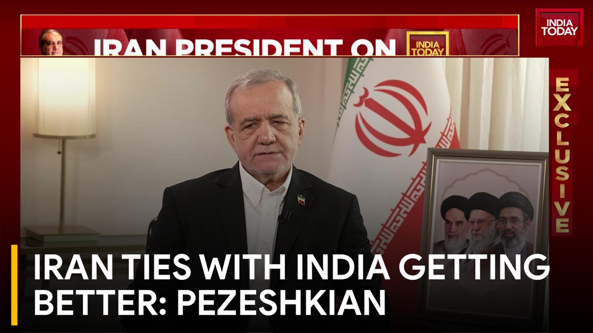 Iran President Meets Droupadi Murmu, Speaks On Narendra Modi Ties And Global Issues Iran Ties With India Getting Better: Pezeshkian