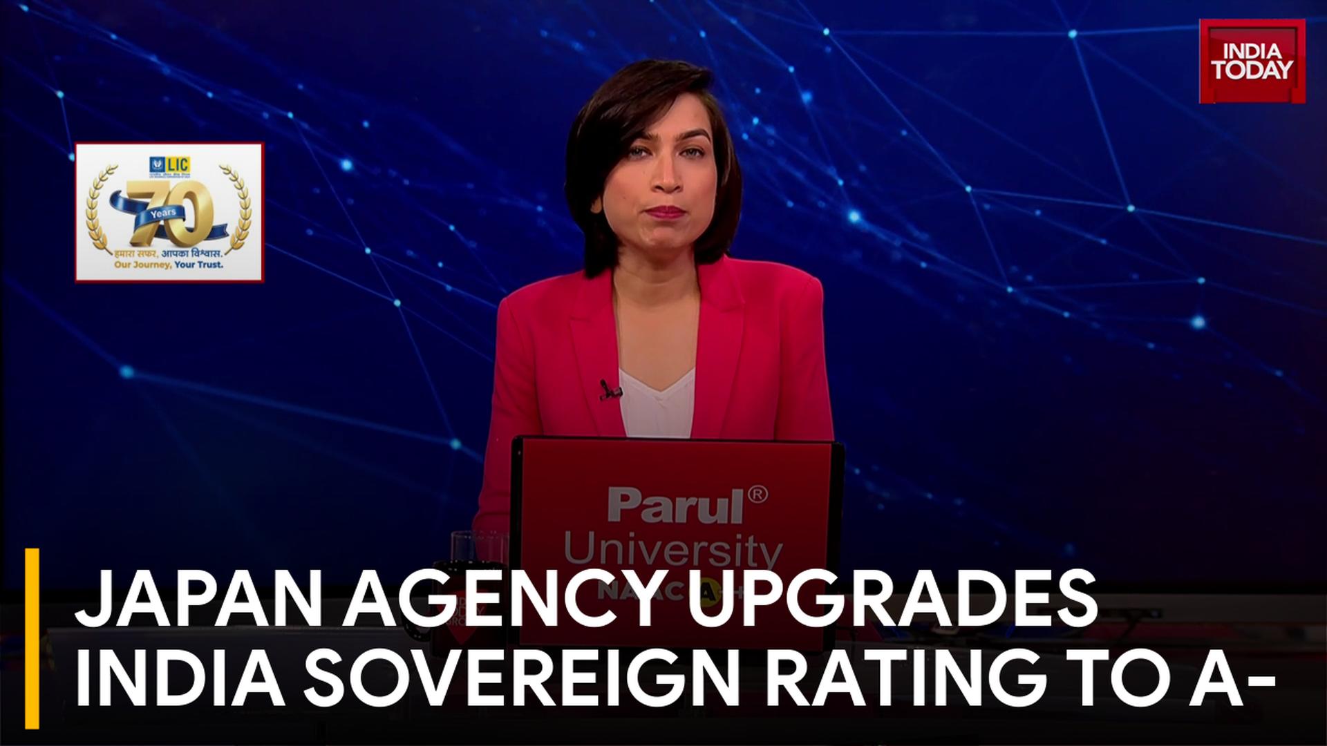 Japan Agency Upgrades India's Sovereign Rating to A- Amid Strong 7.7% GDP Growth