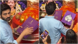 Kartik Aaryan visits Lalbaugcha Raja with his National Award. Watch Kartik Aaryan