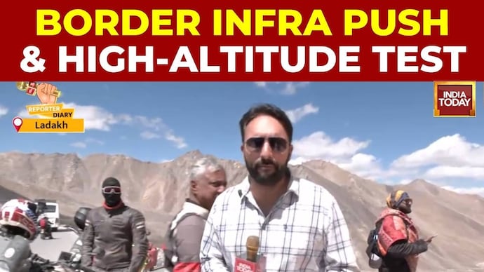 Khardung La Tourism Surge, High-Altitude Challenges, BRO Border Infra Push Khardung La: Border Infra Push & High-Altitude Test