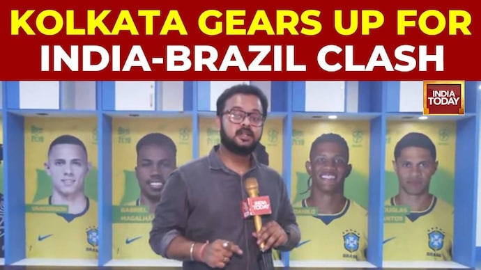 India Vs Brazil Friendly: Kolkata Gears Up For Big Match At Yuva Bharati Krirangan Kolkata Gears Up For Historic India-Brazil Clash